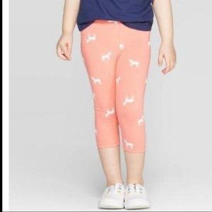 NWT NEW Cute Toddler Girls' Capri Leggings